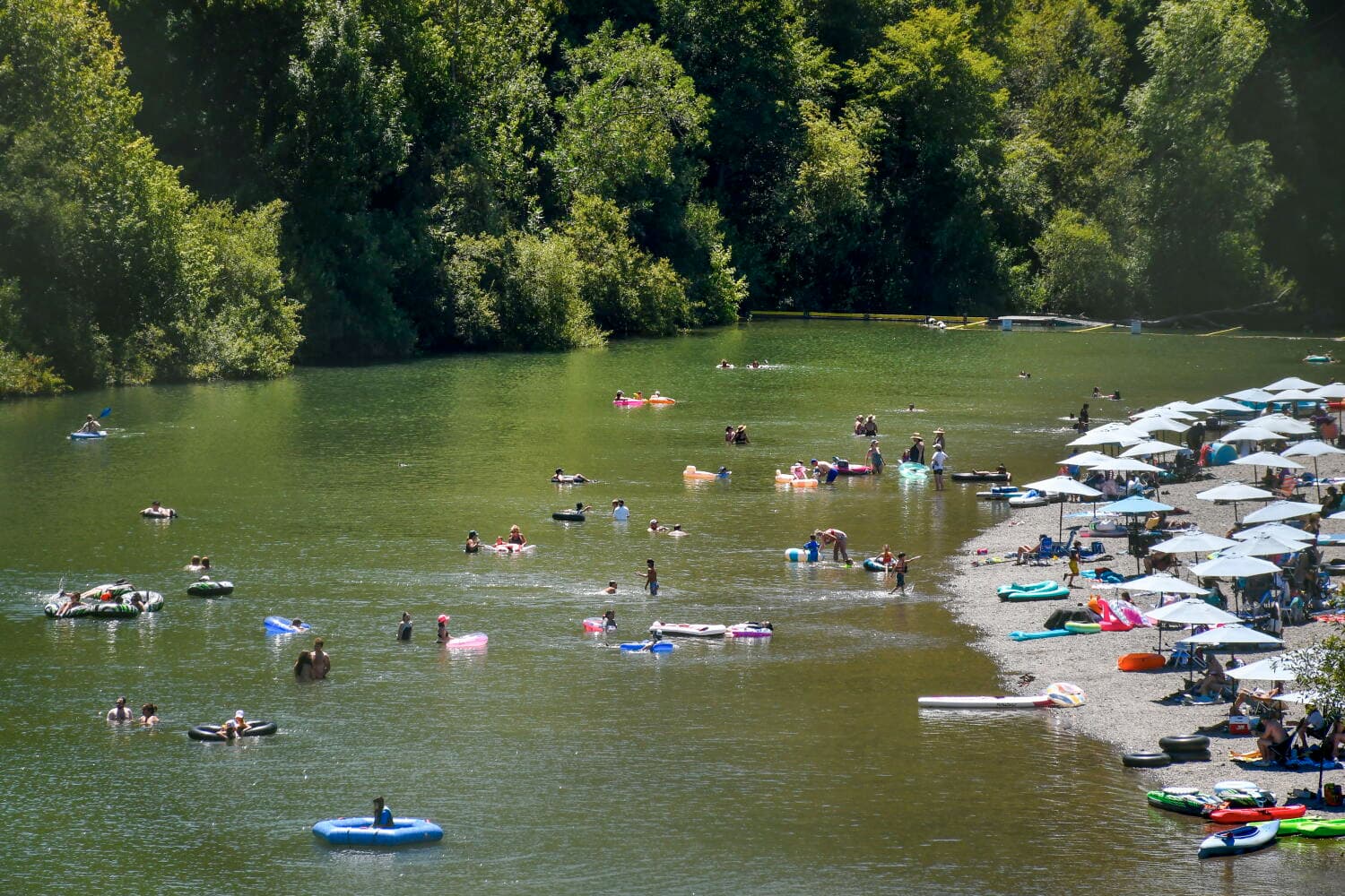 Now is the time to float on a river among California's majestic redwoods