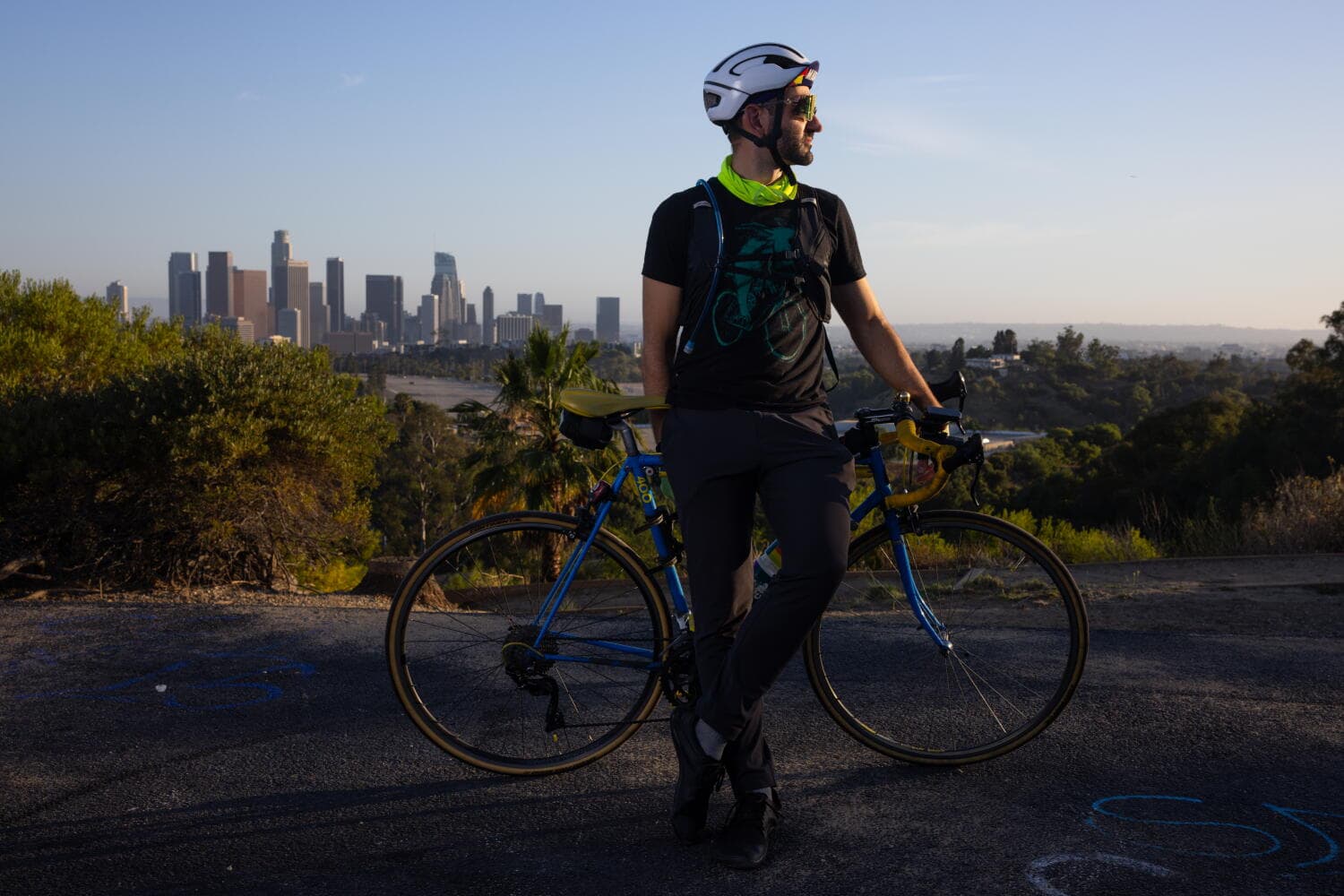 Is Los Angeles the world's best biking city? He's biked 5,840-plus miles in one year to find out